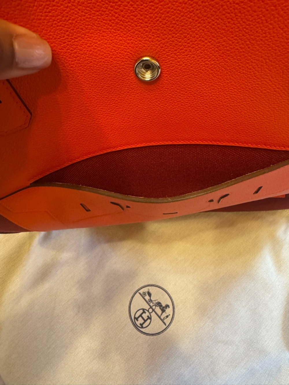 2026 “Mr.Birkin” Hermes Petit Sac découpe Monsieur B, large - Picture 10 of 10
